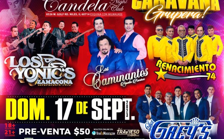  Los Yonics – Candela