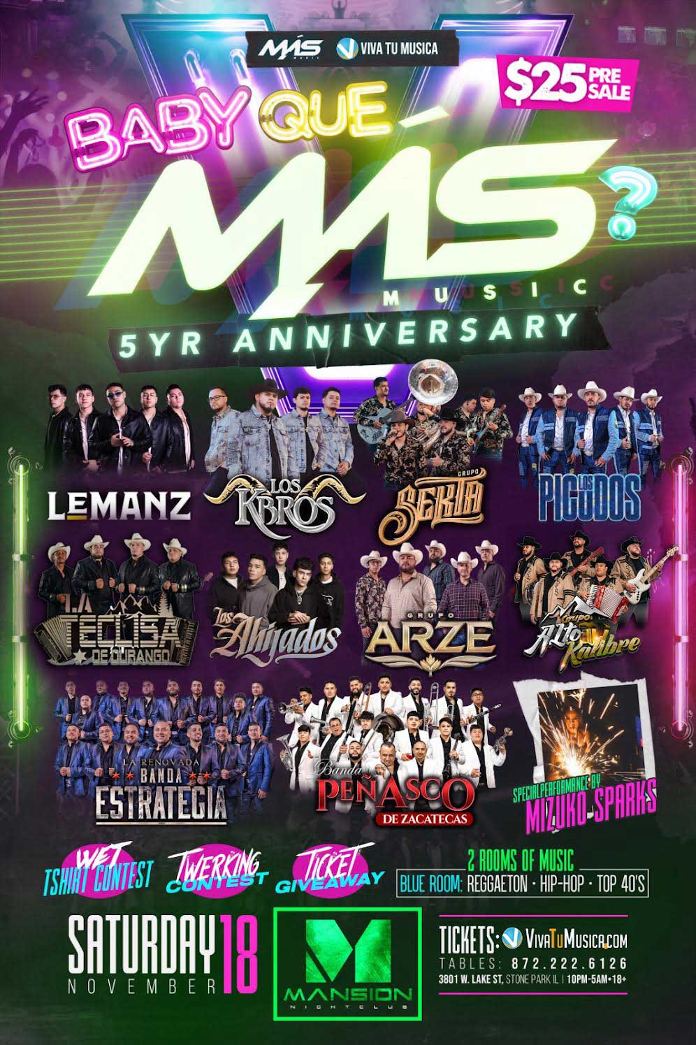 Baby Que Mas? Mansion VivaTuMusica