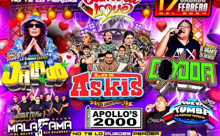  Cumbia Love 2k24 – Apollo’s 2,000