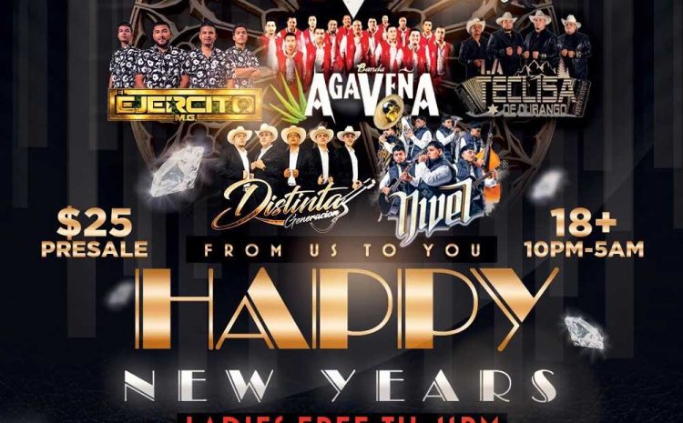  Happy New Years – Mansion Nightclub