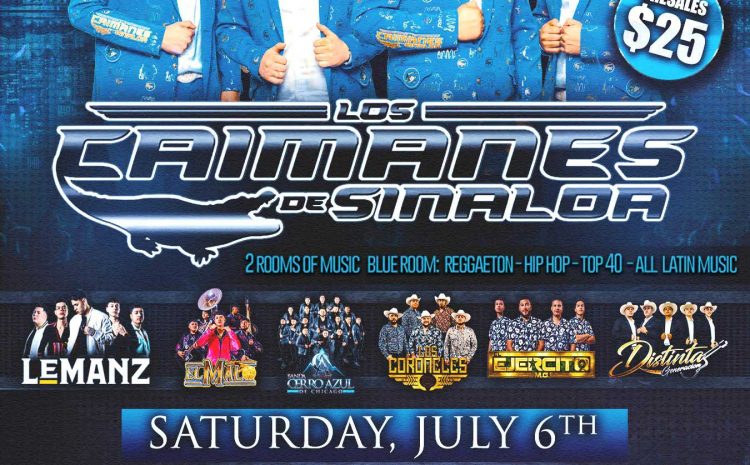  Los Caimanes de Sinaloa – Mansion Nightclub