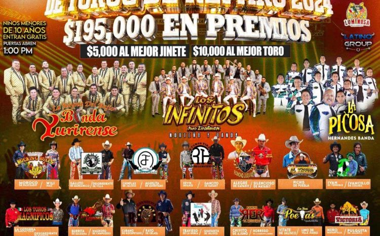  Torneos Nacionales de Toros de Reparo 2024 – Plaza Garibaldi