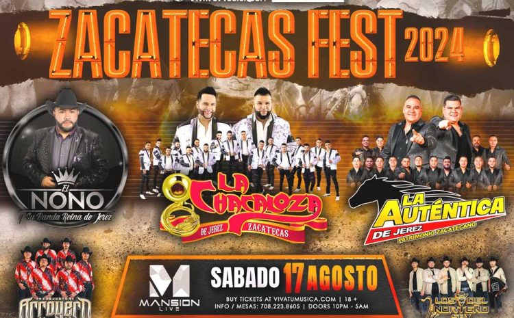 Zacatecas Fest 2024 – Mansion Nightclub