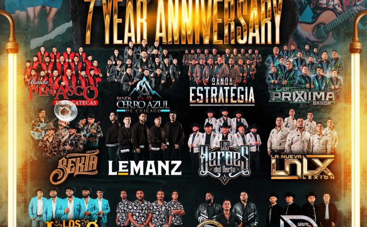  Mansion Live 7 Year Anniversary – Mansion Nightclub