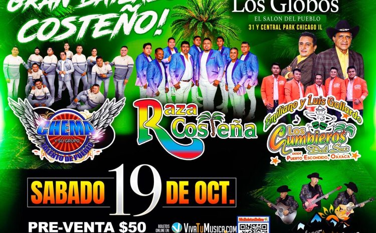  Gran Bailazo Costeño – Los Globos