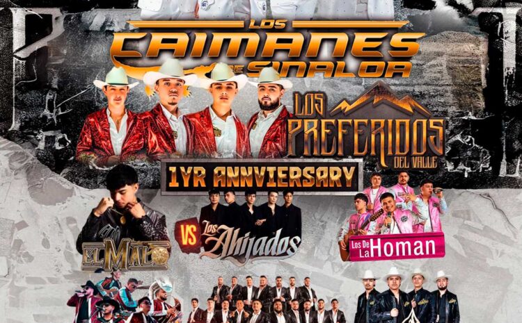  Los Caimanes de Sinaloa & Los Preferidos del Valle 1YR Anniversary – VLive Nightclub
