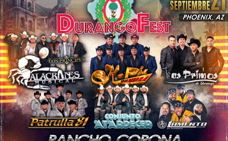  Durango Fest – Rancho Corona