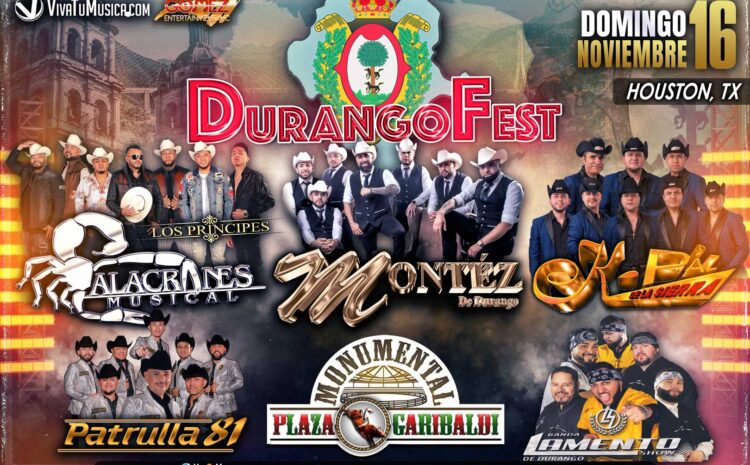 Durango Fest – Monumental Plaza Garibaldi