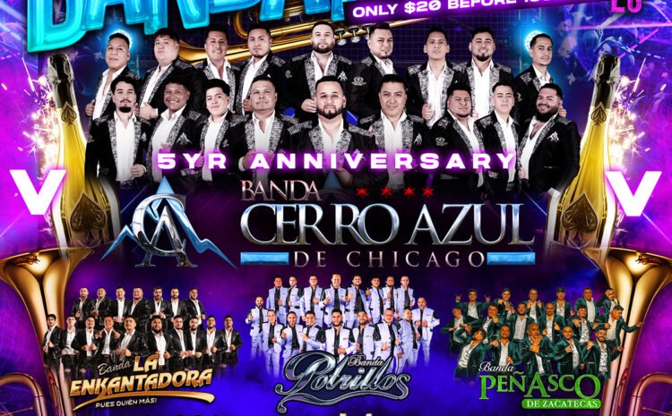  Banda Palooza + Cerro Azul Anniversary –  VLive Nightclub